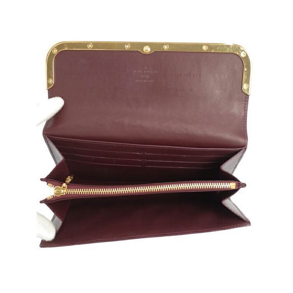 Louis Vuitton Wallet Long Portefeuille Rossmore Bifold Vernis - Picture 3 of 8